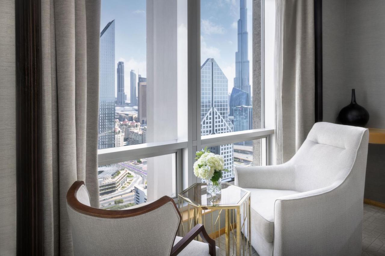 Deluxe Zweibettzimmer mit Blick auf den Burj Khalifa
