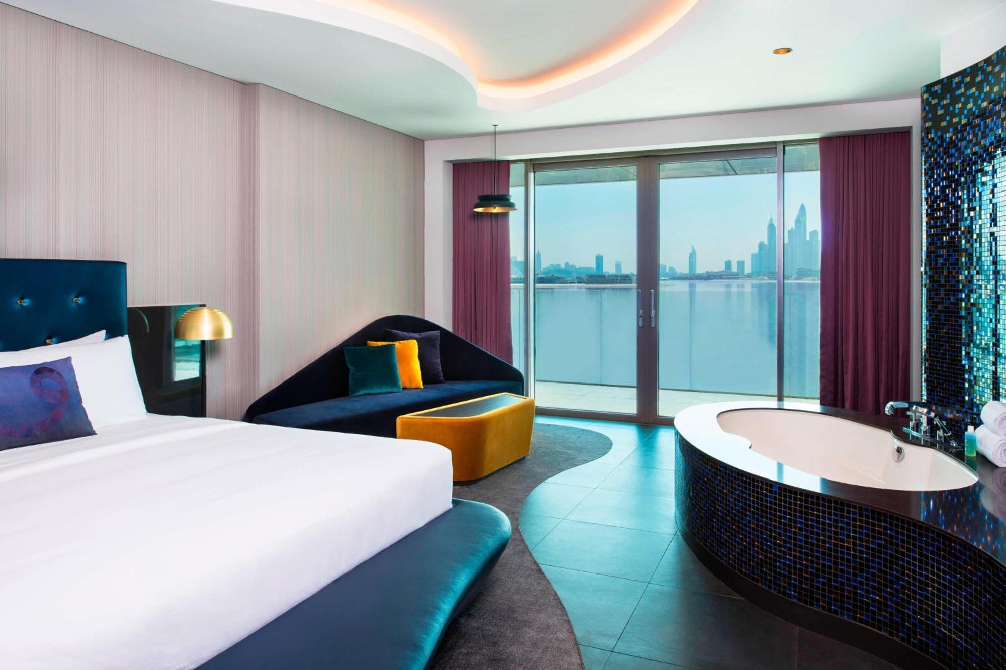 Mega Two Bedroom Connecting Suite, Palm Jumeirah View with Private Terrace - includes 3 hours of Free Flow of Selected Drinks