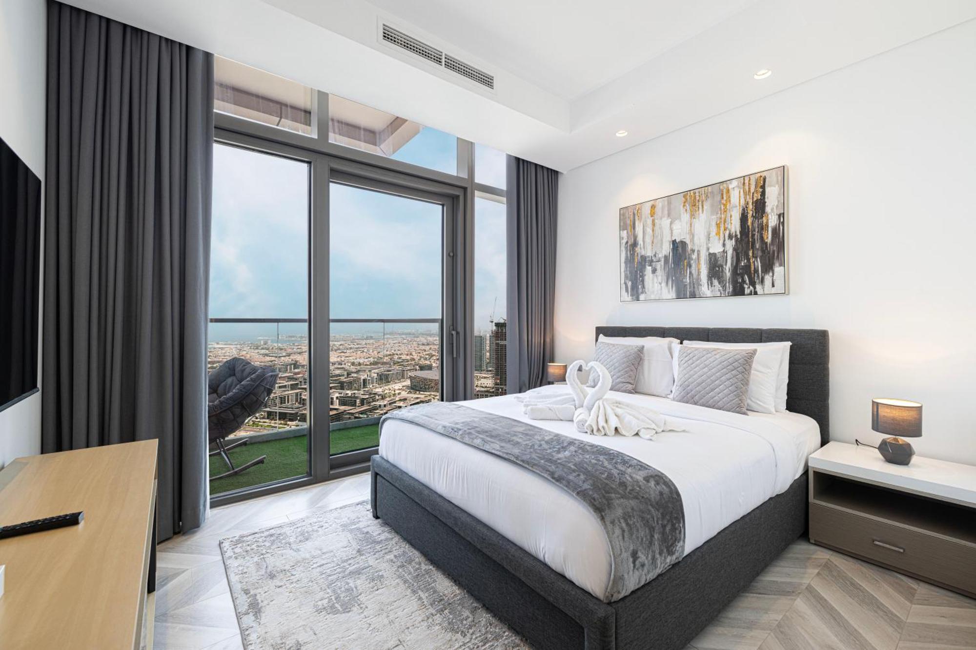 Apartment mit 2 Schlafzimmern, einem Balkon und Meerblick