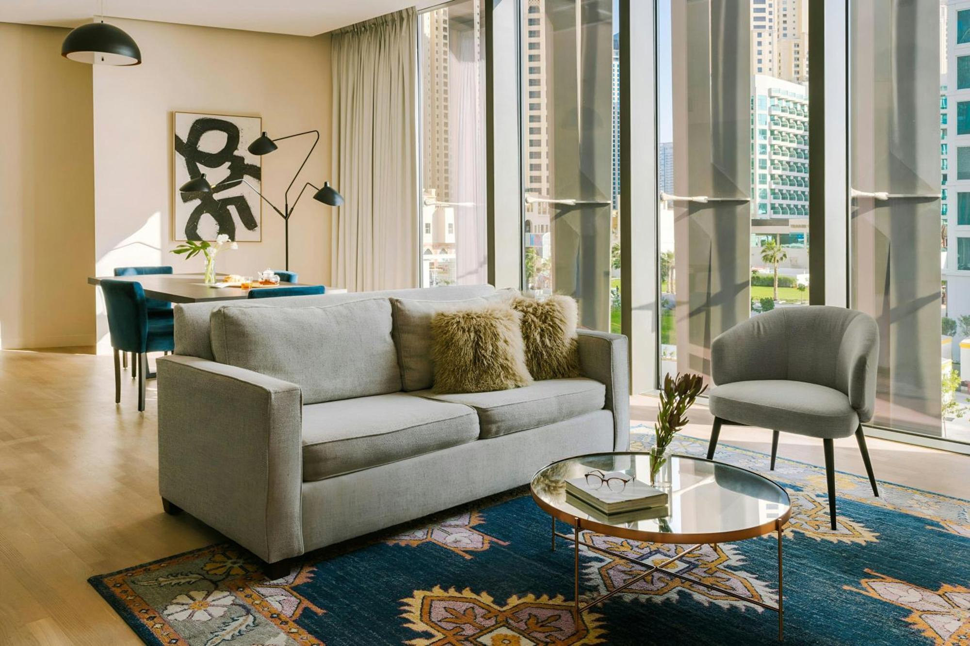 Appartamento con 1 Camera con Letto King-Size o Queen-Size, Divano-Letto e Vista Città