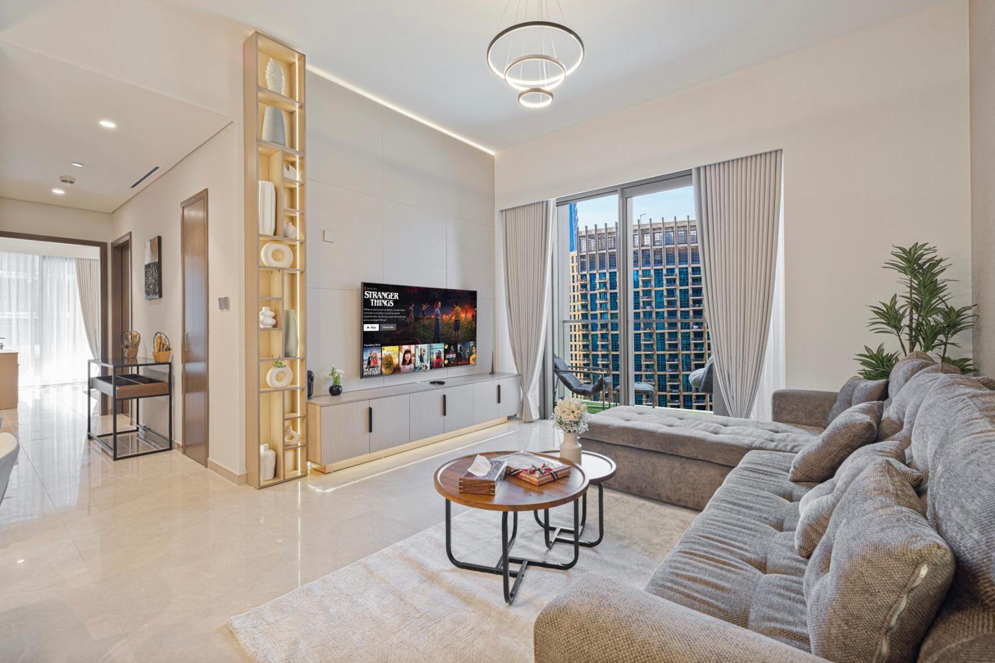 Two-Bedroom Apartment with Burj Khalifa view