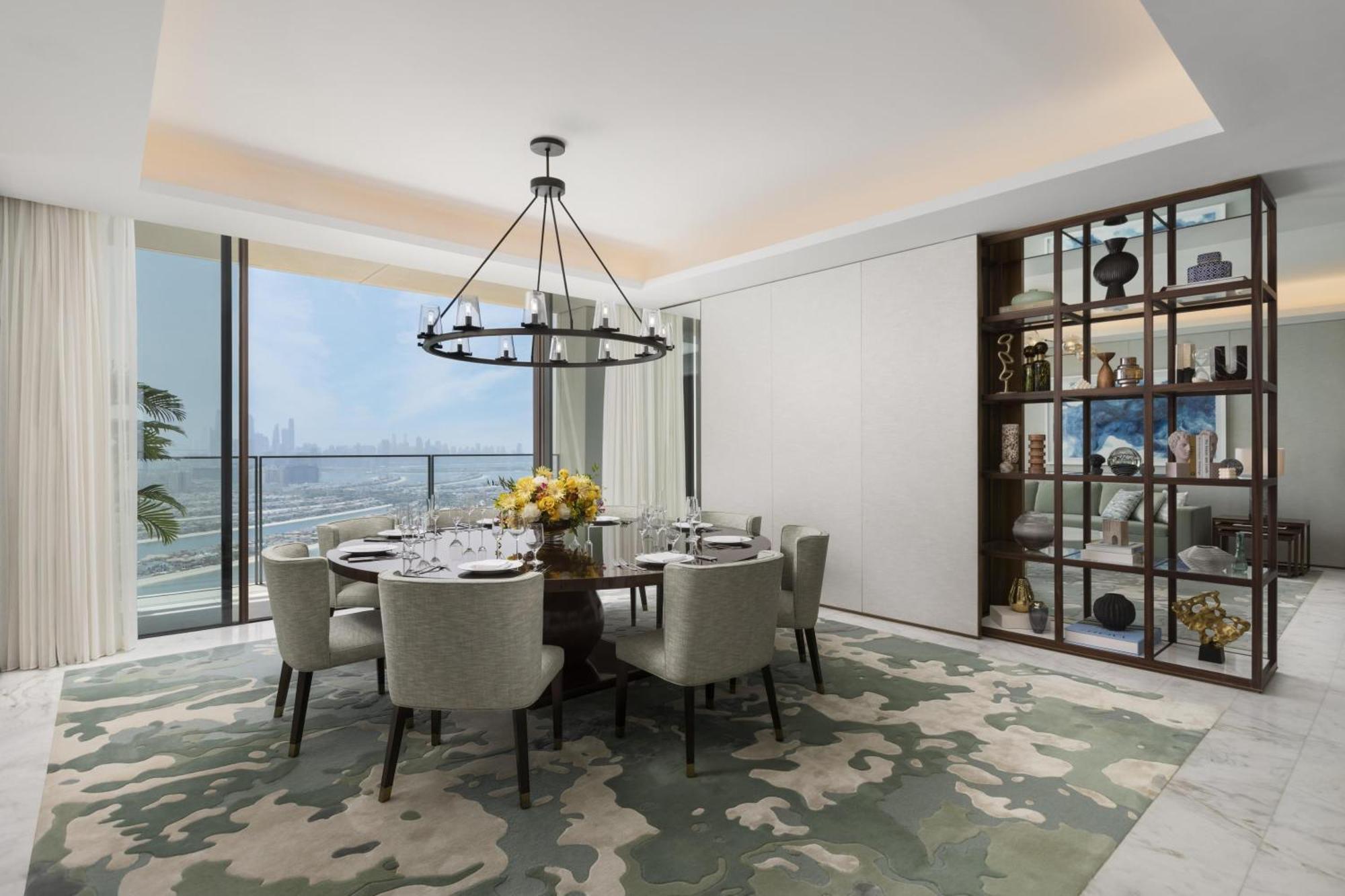 Penthouse Skyscape mit Blick auf die Palmen