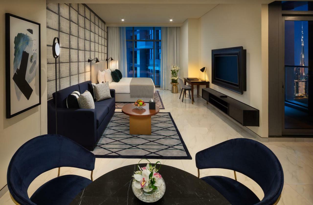 Executive-Studio mit eingeschränktem Blick auf das Burj Khalifa sowie mit kostenlosem Strand- und Mall-Shuttle