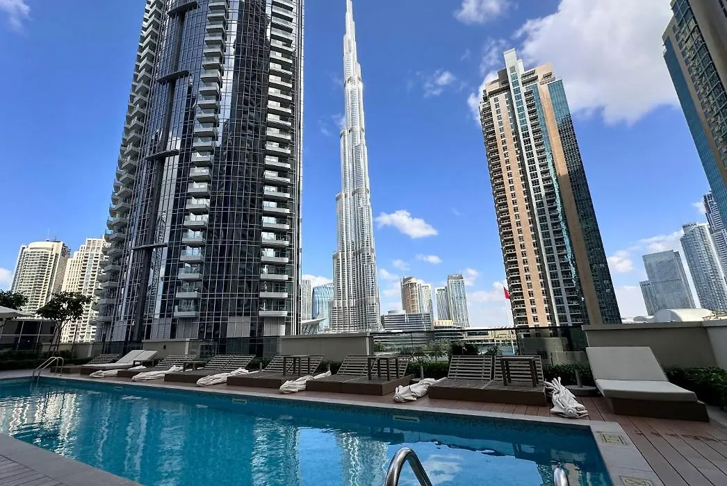 Burj Khalifa View - Modern 1Bdr Apartment-1