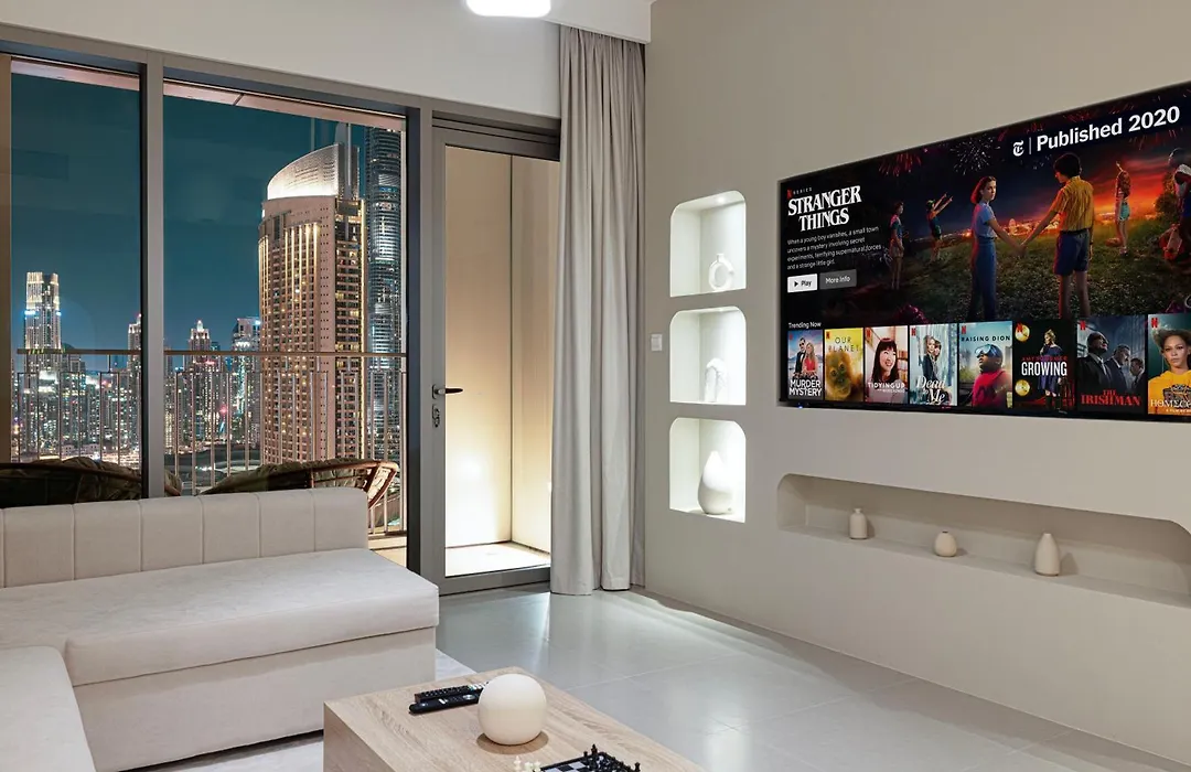 Burj Khalifa View, High Floor, Dubai Mall Access, Gym, Infinity-Pool, Playground, Bbq, Family Friendly-1