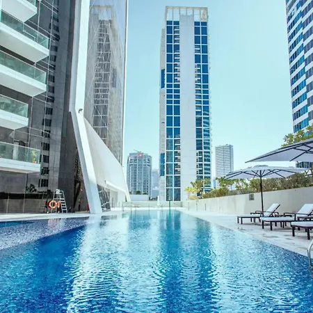 Luxury Studios With Burj Khalifa View Or Canal View - Marquise Square Tower-2