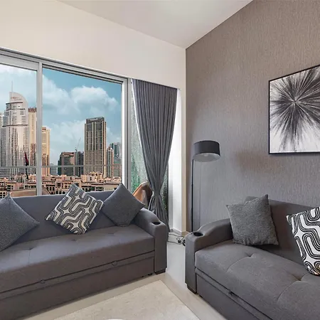 Luxury Grande Suites By Hostiva - Full Burj Khalifa View-2