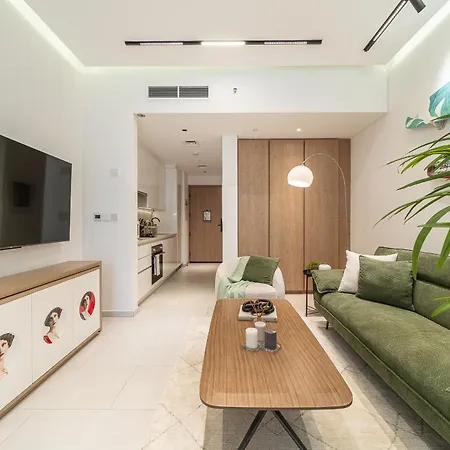 Luxury Studios With Burj Khalifa View Or Canal View - Marquise Square Tower-3