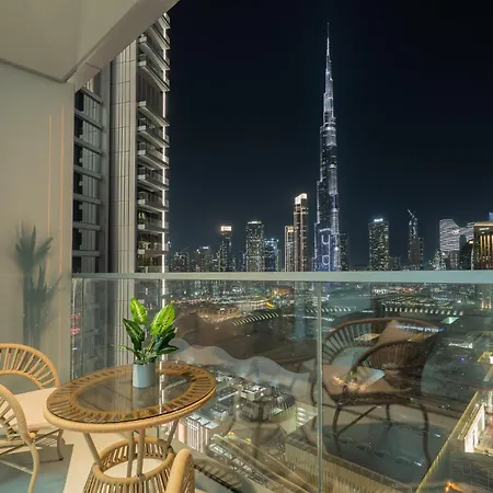 Vida Dubai Mall Balcony With Burj & City Views Walk To Dubai Mall By Heaven Crest Vacation Homes-2