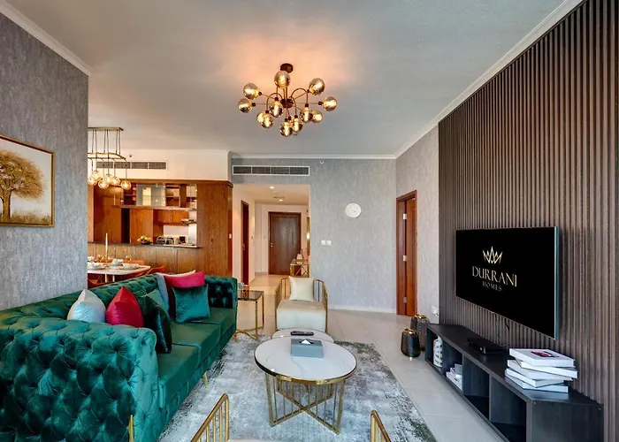 Durrani Homes - Luxe Living With Burj Khalifa And Fountain View - Third Room Without Partition