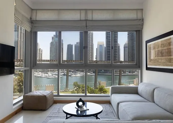 Dubai Marina, Two Bedrooms Apartment With Full Marina View