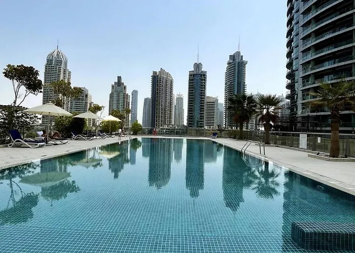 Dubai Marina, Two Bedrooms Apartment With Full Marina View