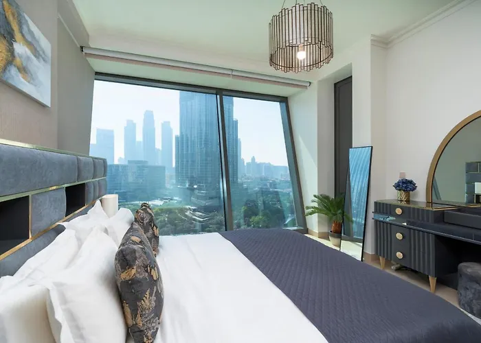 Prestige Living 1Br With Full Burj Khalifa View By Auberge Dubai, United Arab Emirates