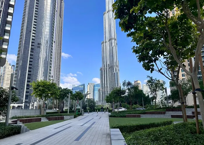 Burj Khalifa View - Modern 1Bdr Apartment