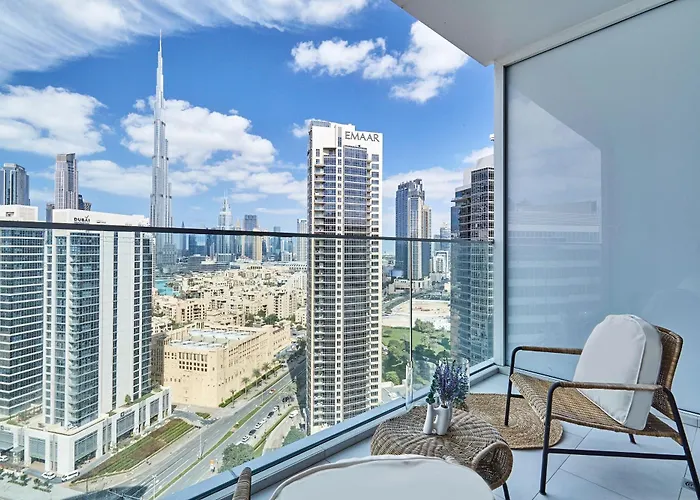 Luxury Studios With Burj Khalifa View Or Canal View - Marquise Square Tower