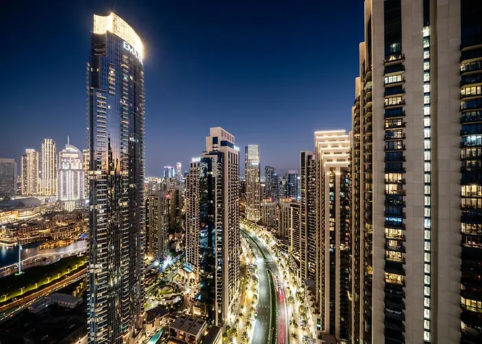 Sky High Gem In Central Dubai With Burj Khalifa And Fountain Views