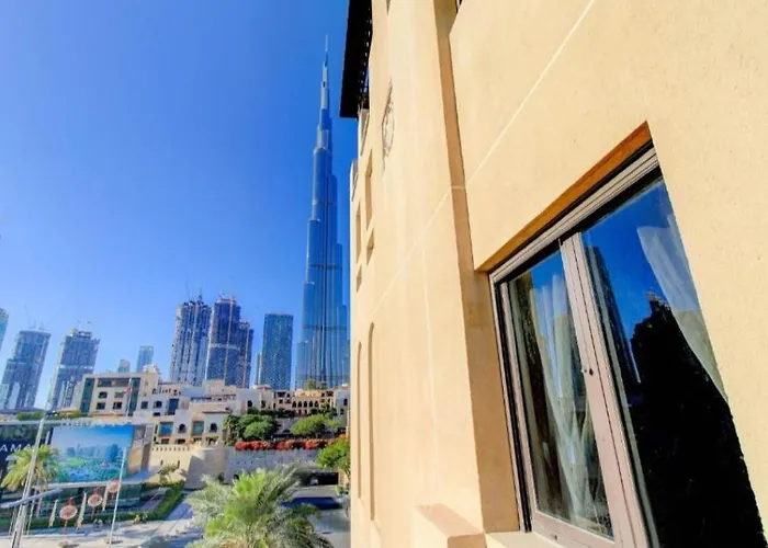 Golden Homes Burj Khalifa View Yansoon 1Br Heart & Soul Old Town Beside Mall Burjh Khalifa