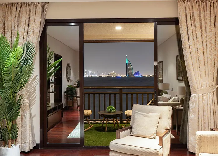 Beachfront Residences With Full Sea And Burj Alarab Views In Luxury Resort