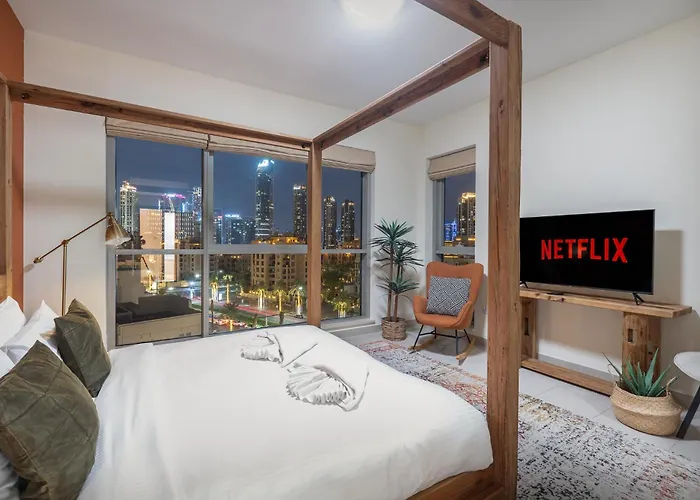 Boulevard 2 Br- Burj Khalifa-Dubai Mall- Pool-Gym