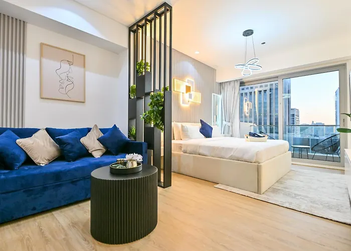 Upgraded Luxury Studio - Marina View - 5-Star Hotel Amenities