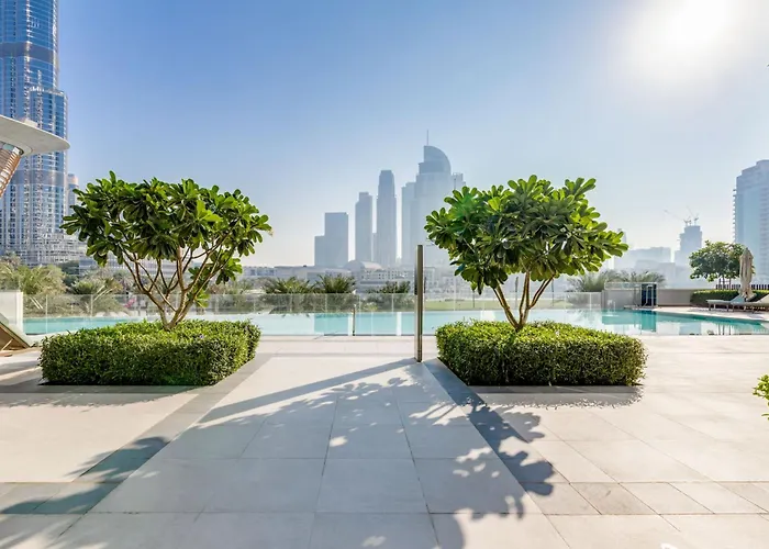 Knokey Luxury 1Br Apartments - 5 Min Walk To Burj Khalifa & Dubai Mall & Dubai Fountain