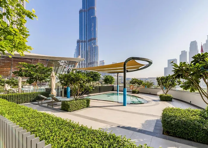 Knokey Luxury 1Br Apartments - 5 Min Walk To Burj Khalifa & Dubai Mall & Dubai Fountain
