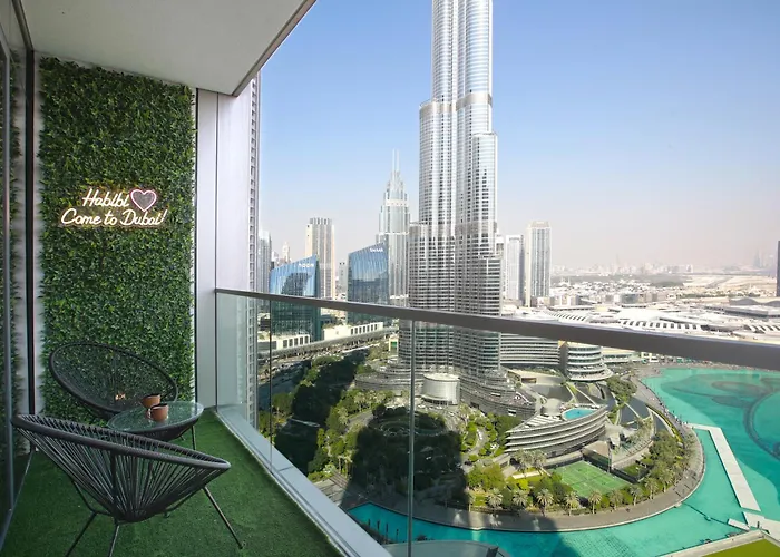 Burj Khalifa & Fountain Views, Pool, Free Parking