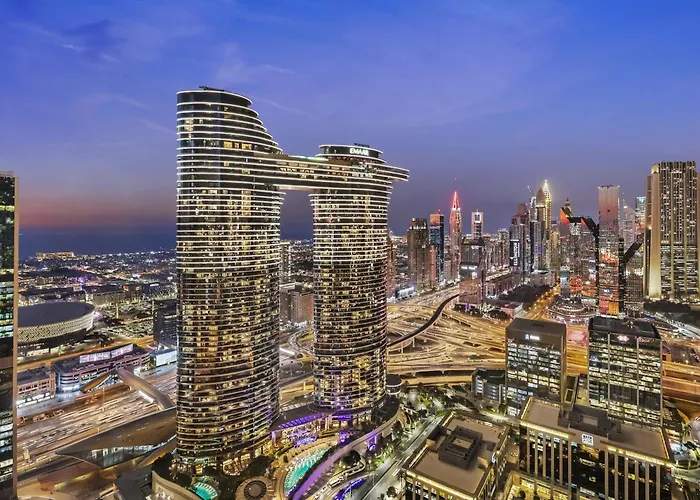 Luxury 2Br With Skyline And Sea Views, Near Burj Khalifa & Dubai Mall