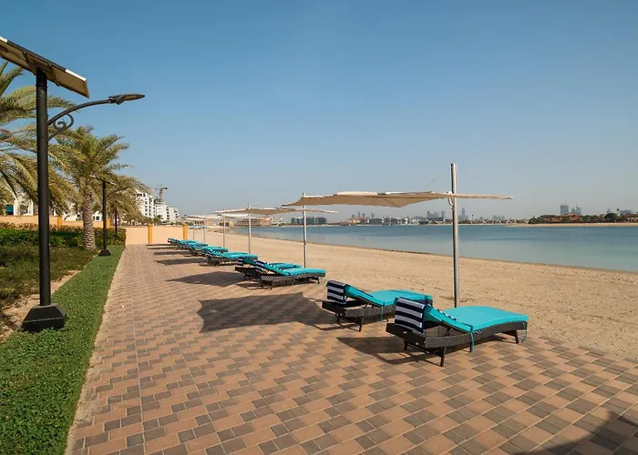 Simply Comfort Vacation Homes Rental Amazing Beachfront Apartments Near Atlantis Waterpark Palm Jumeirah Dubaj, Spojené arabské emiráty
