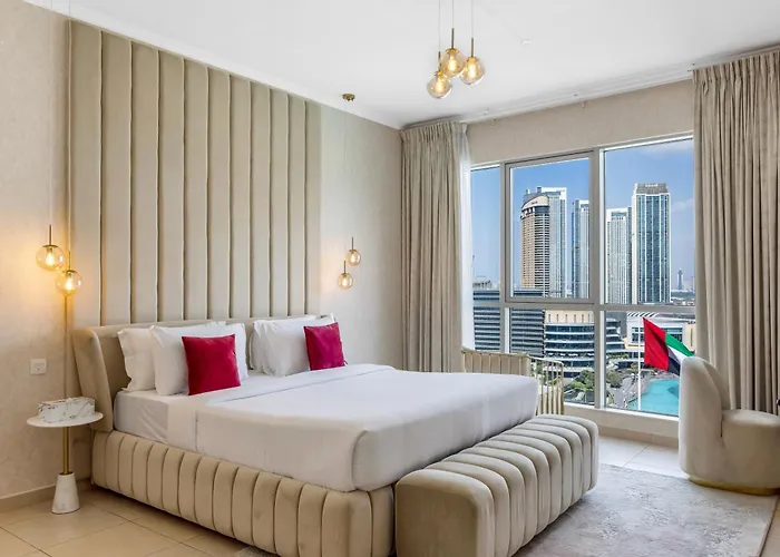 Durrani Homes - Lavish 3Br Besides Burj Khalifa And Fountain View دبي, الإمارات العربية المتحدة