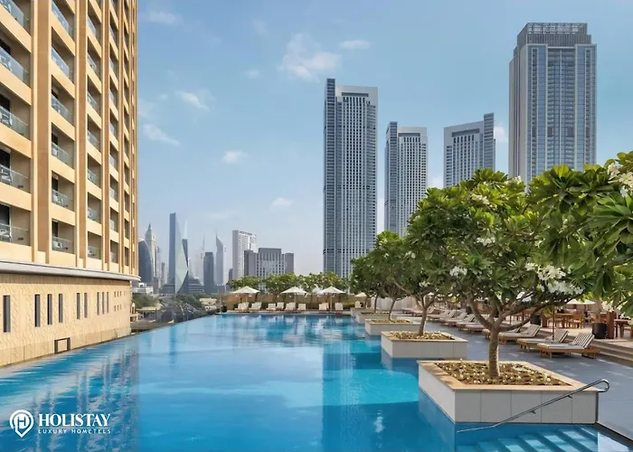 Holistay Kempinski Central Avenue Deluxe Studio With Burj Khalifa View