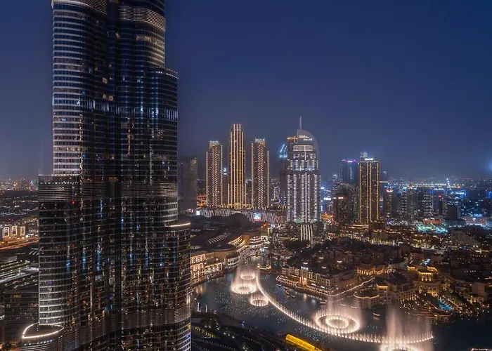 Address Residences Dubai Opera - Burj Khalifa City Views 1, 2, & 3-Bedroom Apartment 1 Minute Walk To Burj Khalifa, Dubai Mall, Dubai Fountain By Heaven Crest