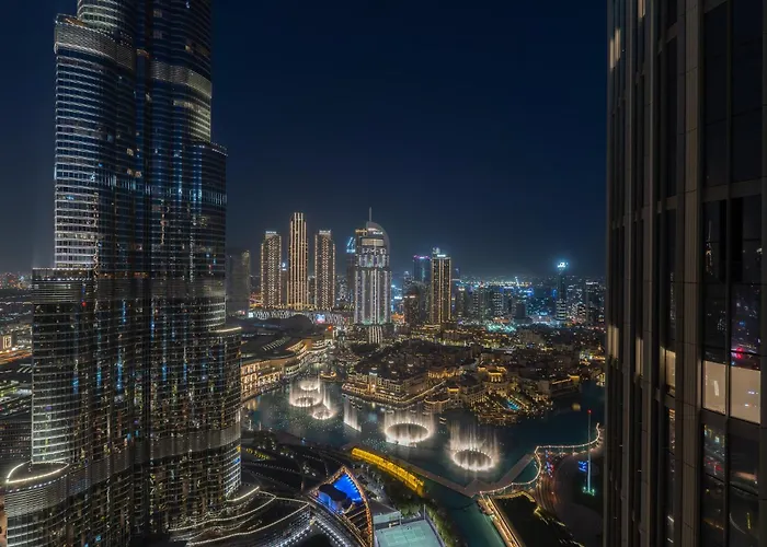 Address Residences Dubai Opera - Burj Khalifa City Views 1, 2, & 3-Bedroom Apartment 1 Minute Walk To Burj Khalifa, Dubai Mall, Dubai Fountain By Heaven Crest