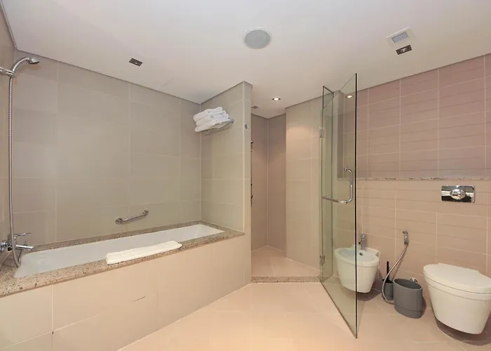 Luxe Getaways Royal Amwaj Palm Jumeirah Resort Apartment Holiday Home Dubai, Verenigde Arabische Emiraten